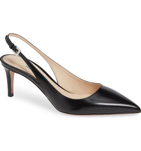 prada slimgback|Prada slingback shoes nordstrom.